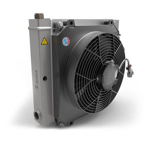 Emmegi Emmegi Air-Oil Exchanger 100 lpm - 160 lpm - Oil Cooler with Relief Valve - Approved Hydraulics