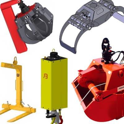 Material Handling Attachments (Cranes)