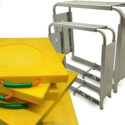 Stabiliser Pads & Storage Cages