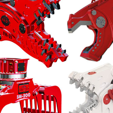 Excavator Demolition Attachments