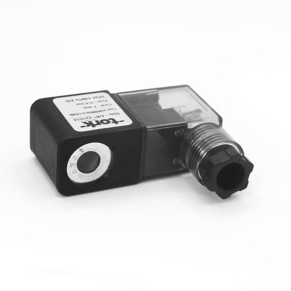 12V Elec/Air Solenoid  coil for 8EP3 -4 kit  3W IP65 100% ED - Coil 9mm hole x 30mm long