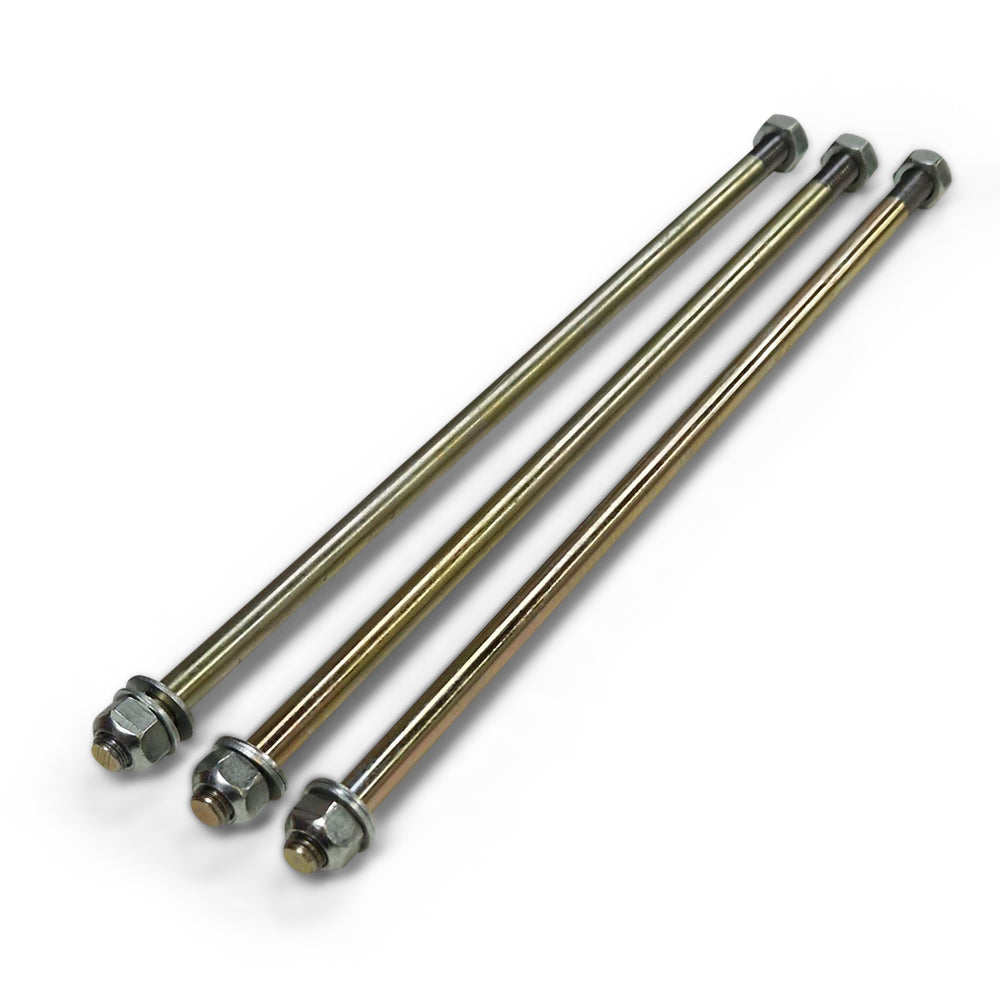 Control Rod Bank 50L Control Valve 2 Bank Tie Rod Kit (3 Rods / kit) M8x1.25 x 166mm Long
