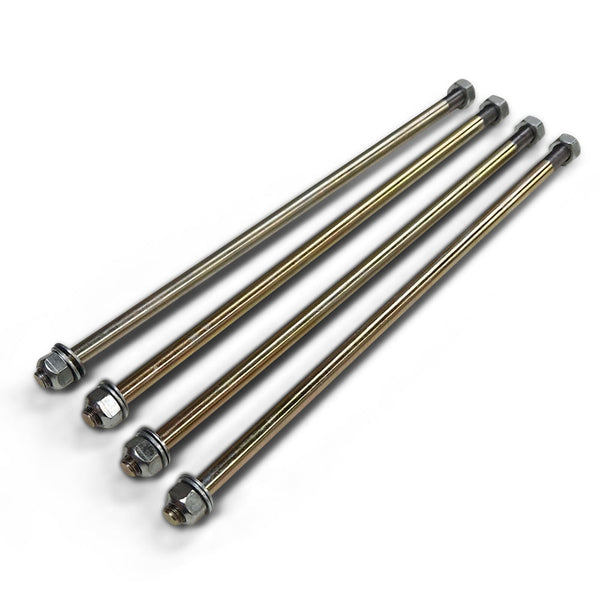 80L TIE ROD KIT (4 Rods / kit) 6 Bank  M8x1.25 339mm long