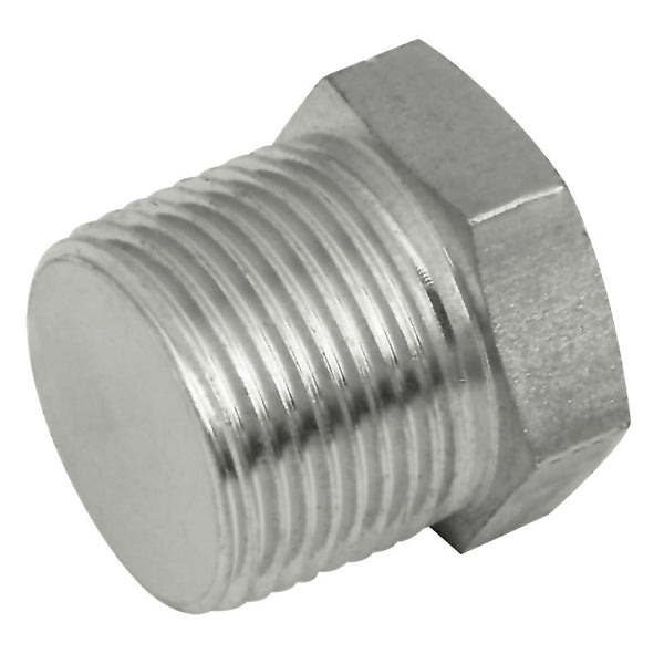 3/8 BSPT Blank Plug 09077