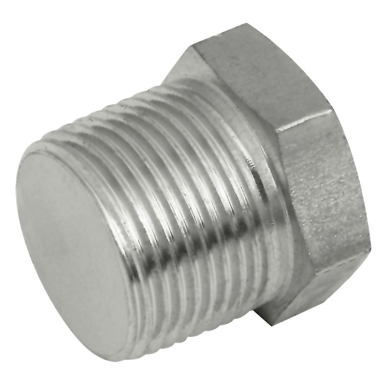 3/8 BSPT Blank Plug 09077