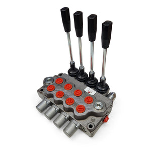 Standard 45L Lever Operated Monoblock Valves (3/8"BSP) (1-6 levers) - Approved Hydraulics Limited
