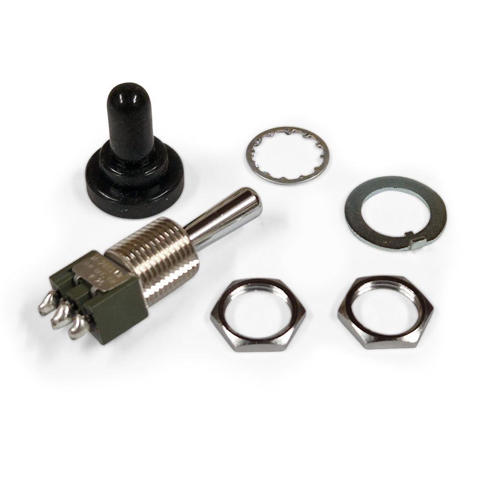 Scanreco 3 Position Detent Toggle Switch Including Rubber Gaitor