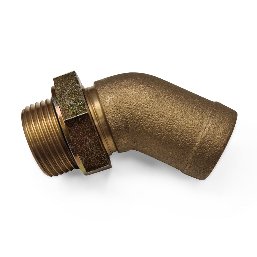 ADMISSION CONNECTOR 1&quot; PIPE 1&quot;1/4 ELBOW 45º