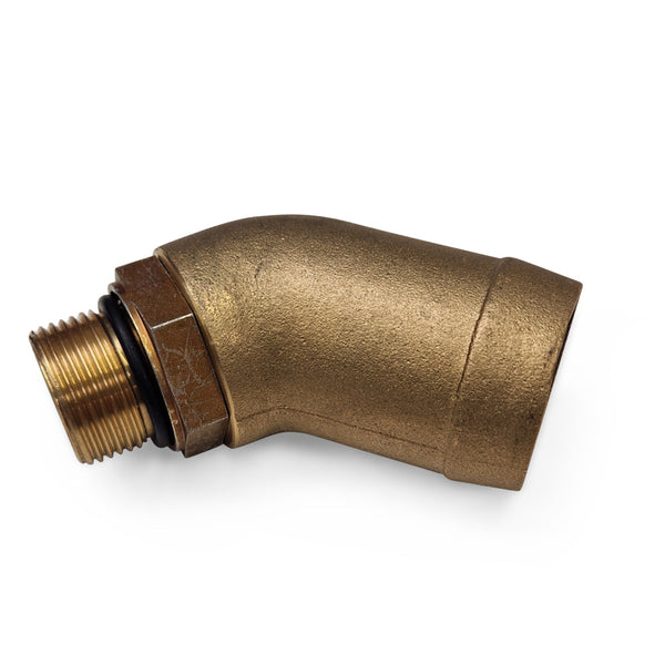 ADMISSION CONNECTOR 1" PIPE 2" ELBOW 45º - Approved Hydraulics Limited
