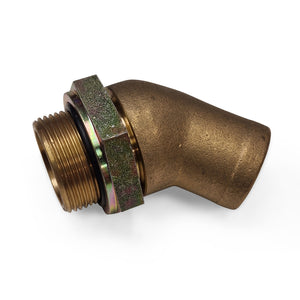 ADMISSION CONNECTOR 1''1/4 PIPE 1''1/2 ELBOW 45º