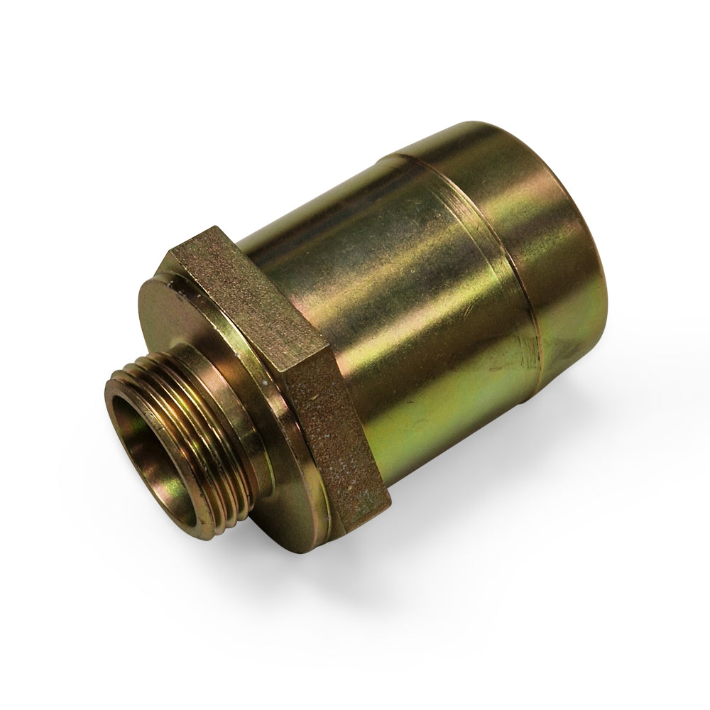 ADMISSION CONNECTOR 1&quot; PIPE THREAD TO  2&quot; STRAIGHT HOSE TAIL