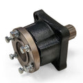 ISO (4 BOLTS) PTO TO OUTPUT SHAFT DIN 100 ADAPTOR, WITH TWO BEARINGS - Approved Hydraulics Limited