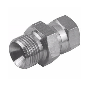 1/2" BSP Male x 1/2" BSP Female Swivel Adaptor - Approved Hydraulics Limited