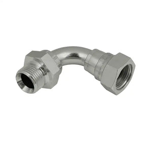 1/2" BSP Male x 1/2" BSP Female Swept 90° Elbow