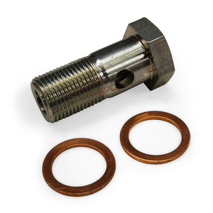 3/8 Banjo Bolt c/w 2 x washers (50mm long ) - Approved Hydraulics Limited