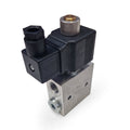 3/8" Normally Open Poppet Valve 2/2 24vDC Solenoid Operated with connector