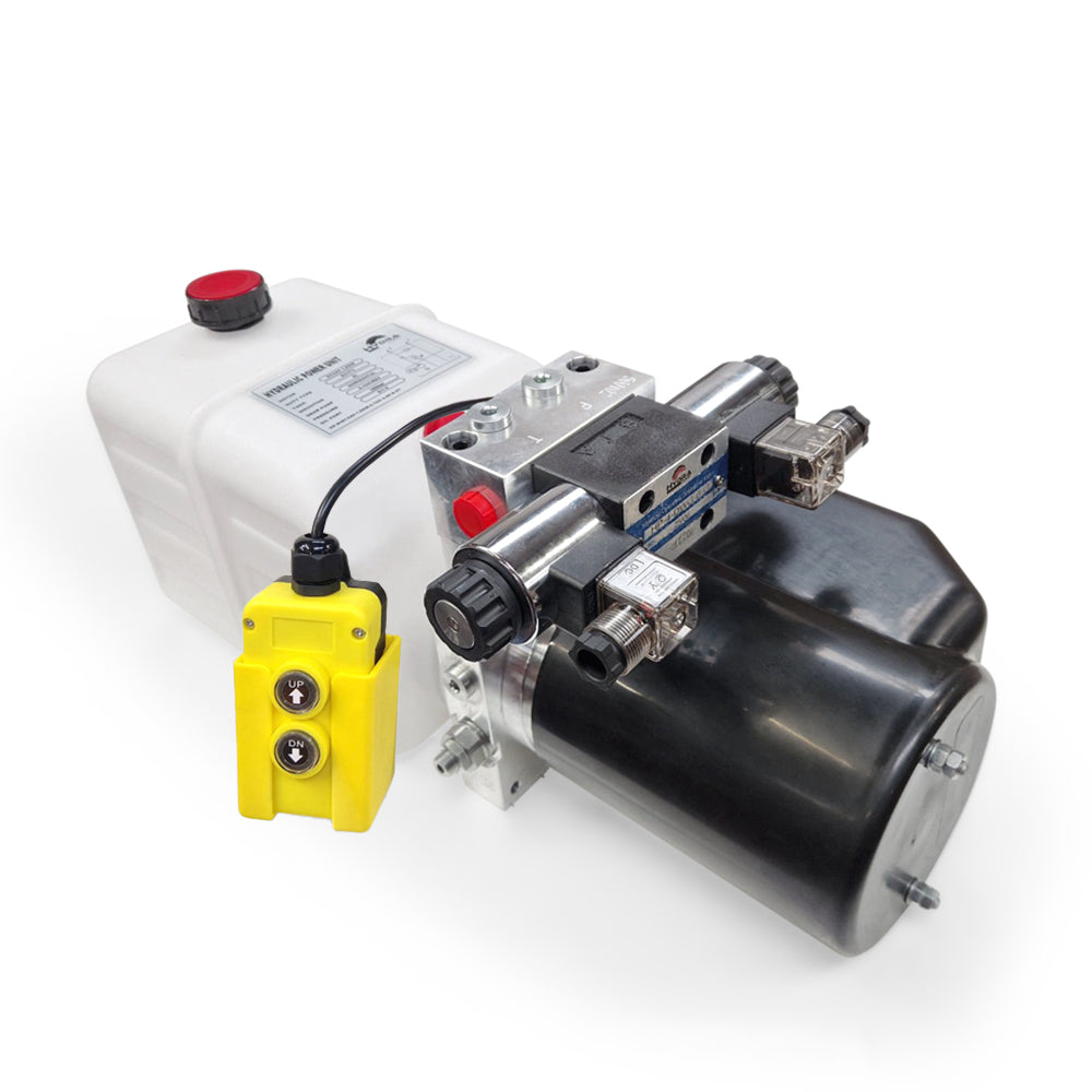 Double Acting Hydraulic Power Pack With Starter Solenoid - 1.6kW - 1x Double Acting CETOP - 160bar Preset - Approved Hydraulics Limited