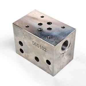 CETOP 3 Stackable Valve Mounting Manifold For AC 500050-2   - 3/8" Side Ports