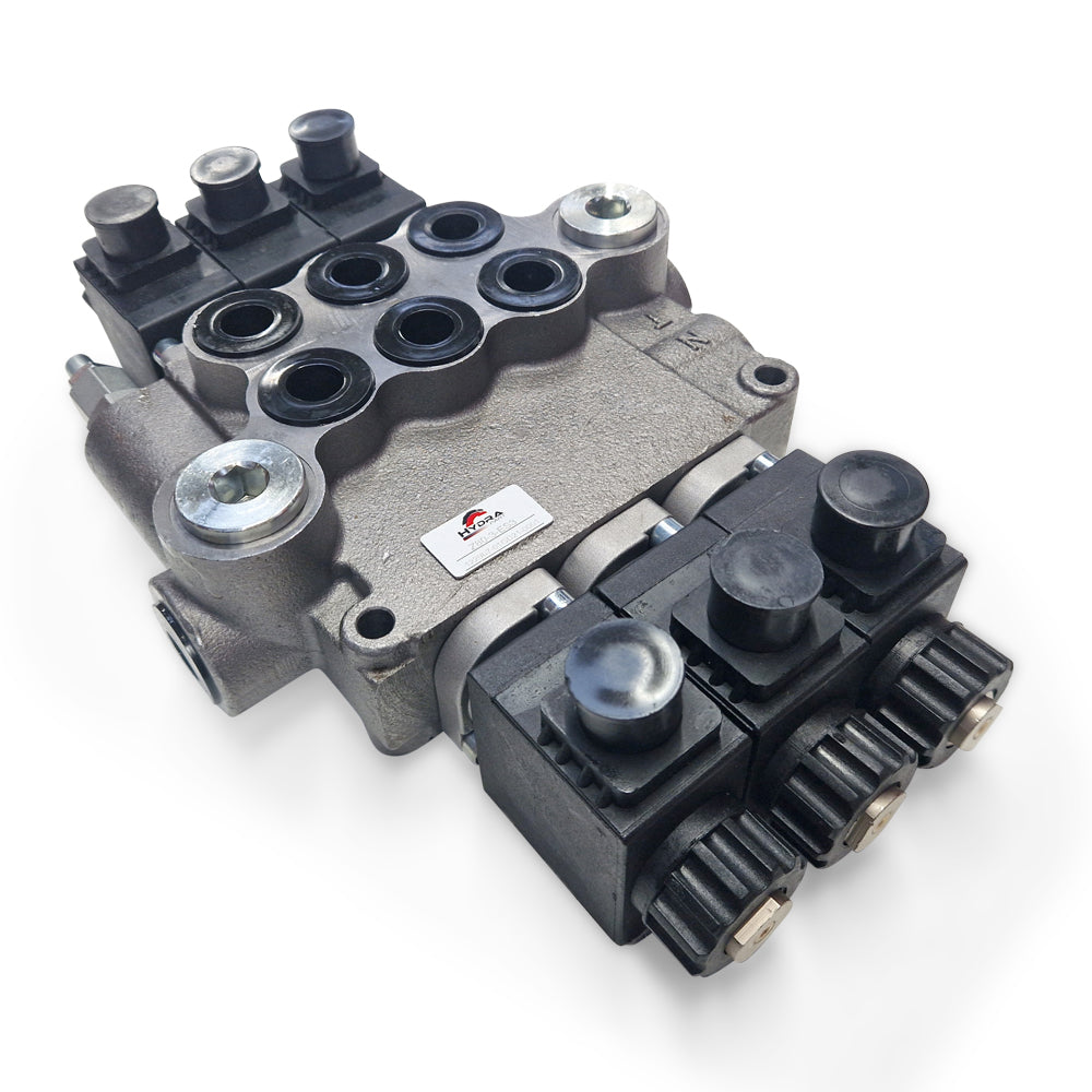 Z80 1/2" Solenoid Control Valves 80LPM 12/24VDC - Approved Hydraulics Limited