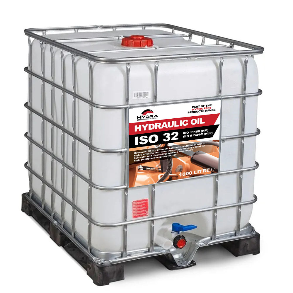 Hydraulic Oil ISO 32, 1000 Litres IBC - Approved Hydraulics Limited