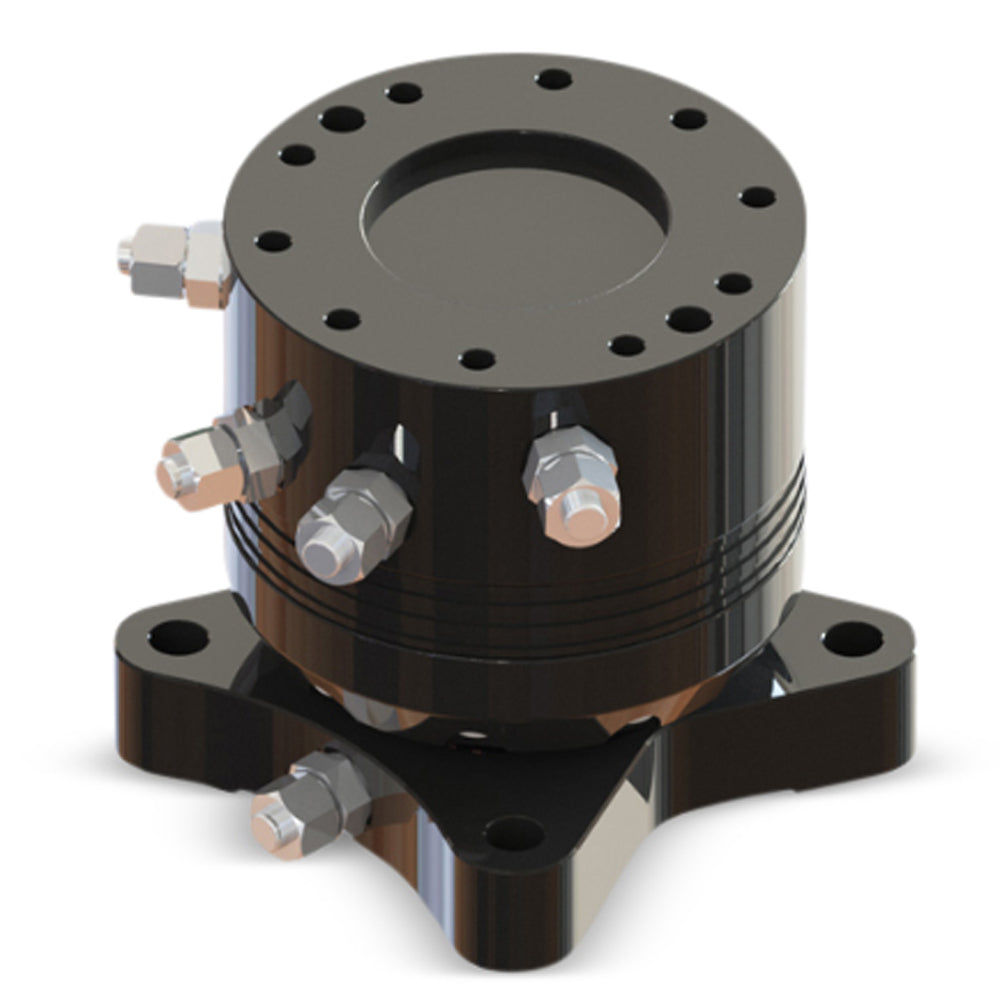 Intermercato Hydraulic Rotator Compact Design For Excavators Up To 3 Ton Rigid Mounting