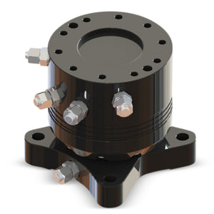 Intermercato Hydraulic Rotator Compact Design For Excavators Up To 3 Ton Rigid Mounting