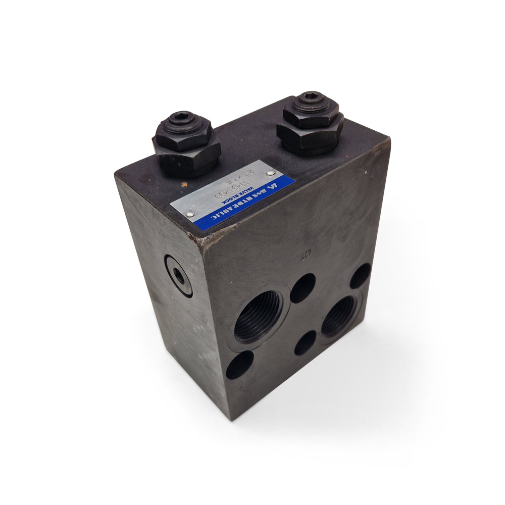 MV Hydraulic Motor Motor Mounted Dual Cross Line relief valve 1&quot; Ports