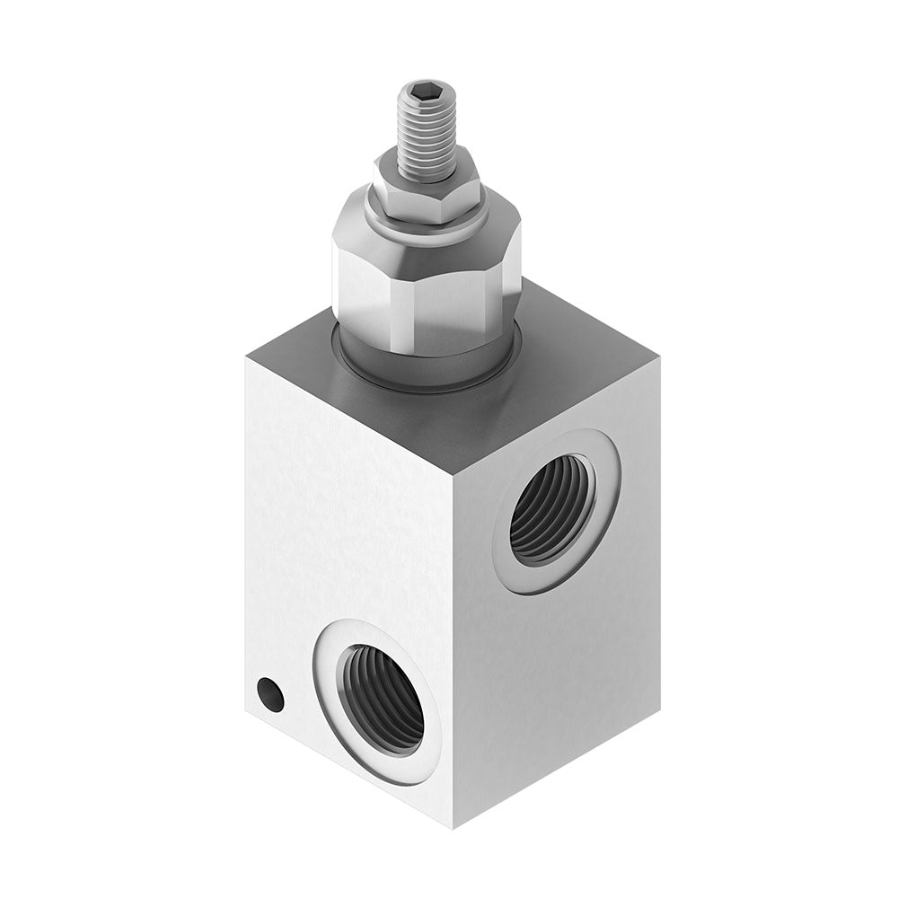 BSPP Relief Valve upto 50 L/min - Steel Body