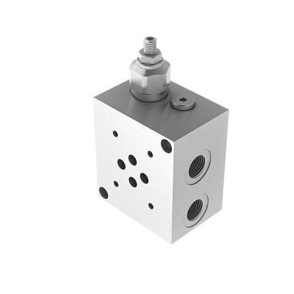 3/8 BSPP CETOP 3 Single Manifold - 50 L/Min - 70/350 Bar - Aluminium Body