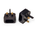 Euro Plug 2 Pin To Uk 3 Pin Plug Adapter