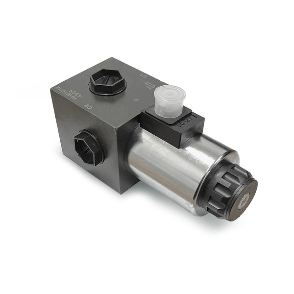 Solenoid Operated Diverter Valve, 3 Ways, 3/4" BSP, Open Centre (Various Voltage)