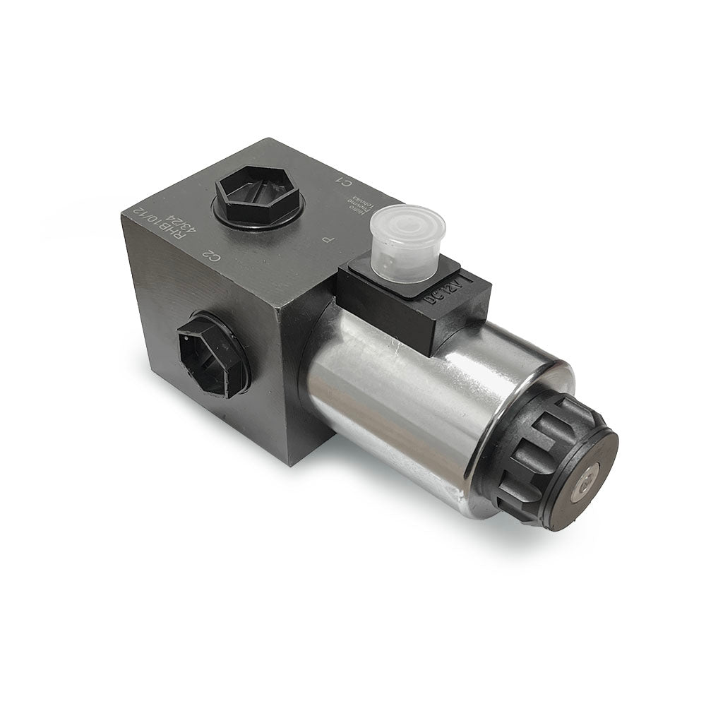 Solenoid Operated Diverter Valve, 3 Ways, 3/4&quot; BSP, Open Centre (Various Voltage)