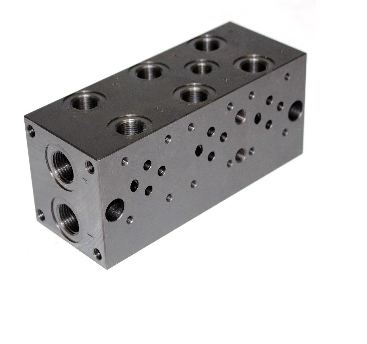 CETOP 5 - Steel Manifold with Relief Cavity - P&amp;T 3/4&quot; -  A&amp;B 1/2&quot;