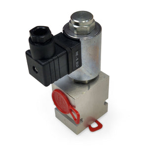 Normall closed prop. flow control in 2 port 3/8" body -24VDC