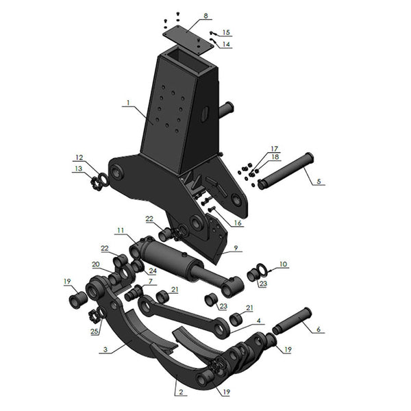 Tiger Cut 250E Spares - Approved Hydraulics Limited