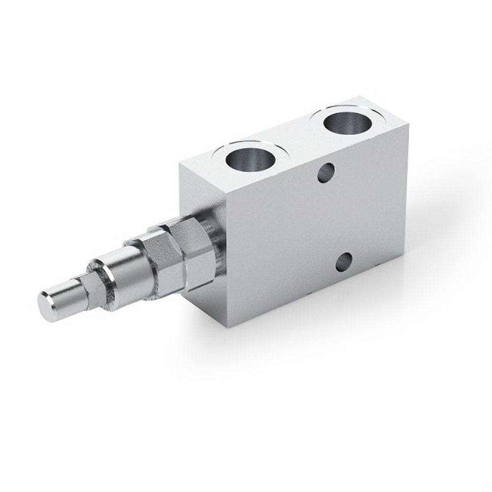 Single Counterbalance Valve 3/8&quot; In Line - 100-350Bar