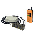 Mini Radio Remote Control 4 Button For 2 x Double  Actiong Valves Operation 12-24VDC - Approved Hydraulics Limited