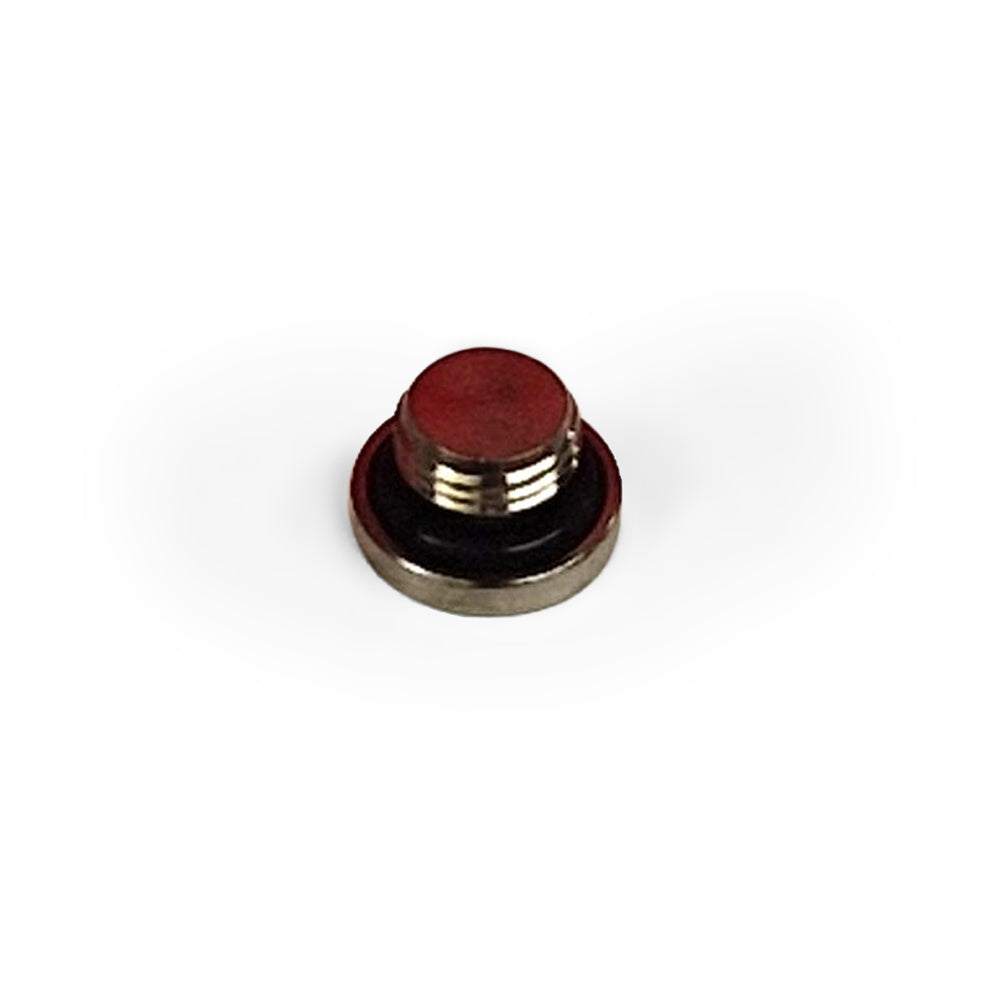 1/8" BSPP Male Blank Plug with O-ring Seal