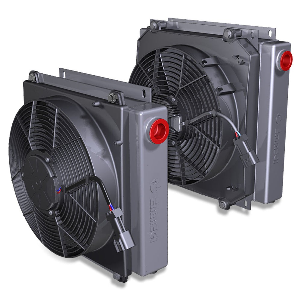 Emmegi Emmegi Air-Oil Exchanger 100 lpm - 160 lpm - Oil Cooler - Approved Hydraulics