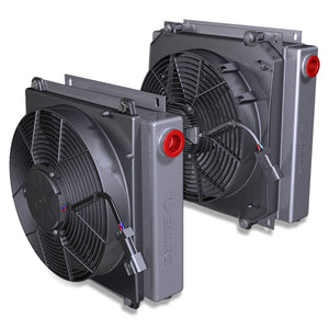 Emmegi Emmegi Air-Oil Exchanger 100 lpm - 160 lpm - Oil Cooler - Approved Hydraulics