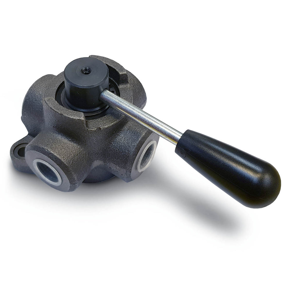4 Port Manual Diverter Valve - 1/2" Open Centre
