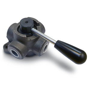 4 Port Manual Diverter Valve - 1/2" Open Centre
