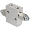 Hydra Part 3/8"BSP Dual Cross-over 35Lpm Relief Valve - 100-350Bar - Approved Hydraulics