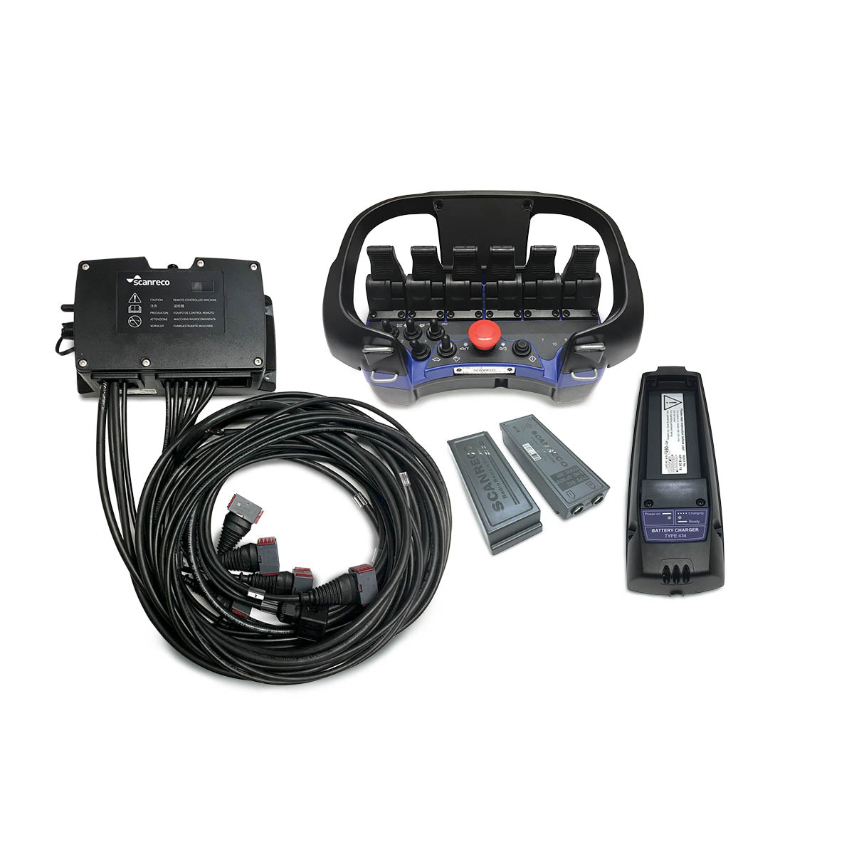 Scanreco RC400 6 Function Radio Remote Control (G2B) - Approved Hydraulics