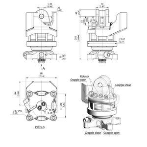 Baltrotors GR465X Rotator - Approved Hydraulics