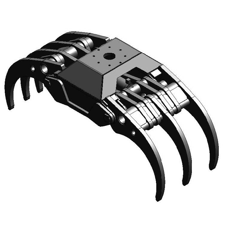 Intermercato GX 55-50 Universal Grab - Approved Hydraulics