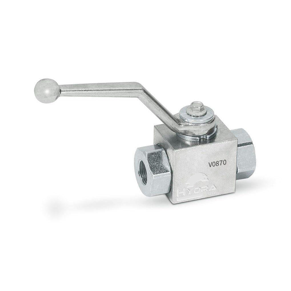Hydra Part 2 Way High Pressure Ball Valves - Approved Hydraulics