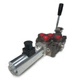 HP50 1/2" Solenoid & Lever Control Valves 50LPM 12/24VDC - Approved Hydraulics Limited
