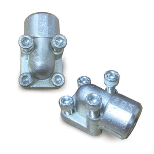 1/2" Port, 90°, 4 Hole, 40mm PCD, Female Gear Pump Adaptors - Approved Hydraulics Limited