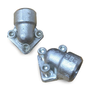 1" Port, 90°, 3 Hole, 51mm PCD, Female Gear Pump Adaptors